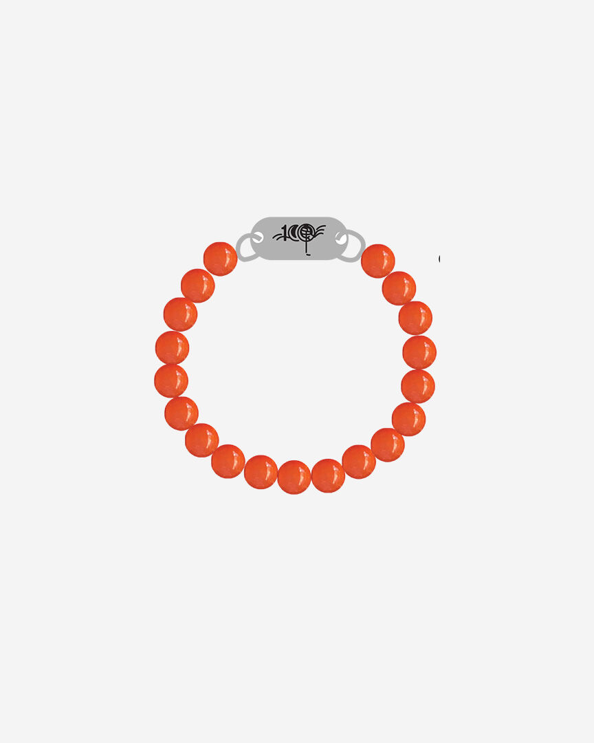 Bead Bracelet with Charm