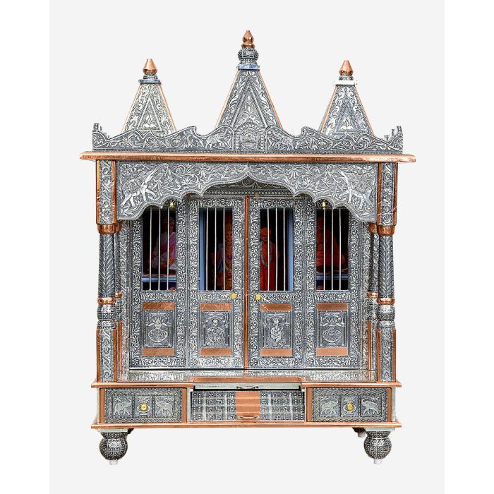 Ghar Mandir (Aluminum & Copper) 