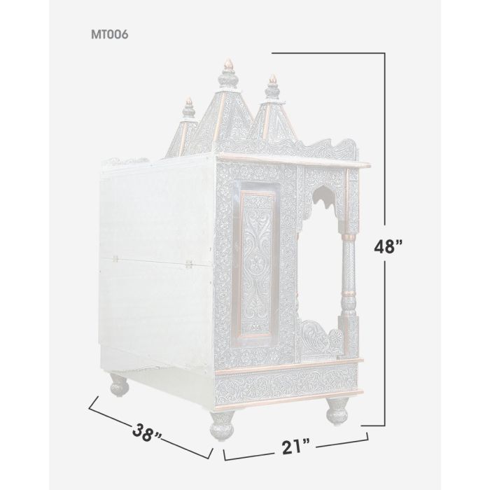 Ghar Mandir (Aluminum & Copper)