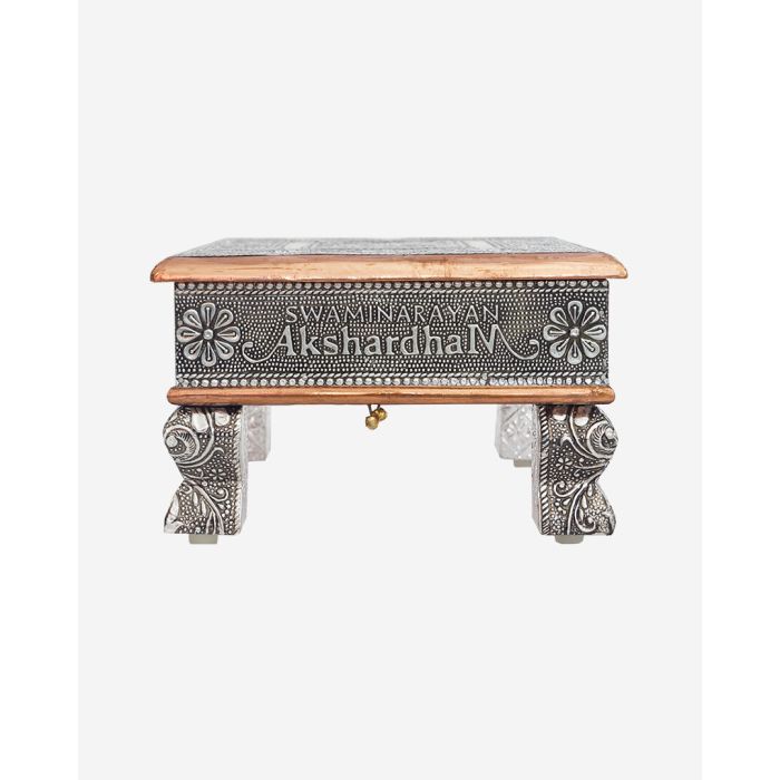 Oxidize Bajoth (Silver Color Decorative Platform) (8" x 8")