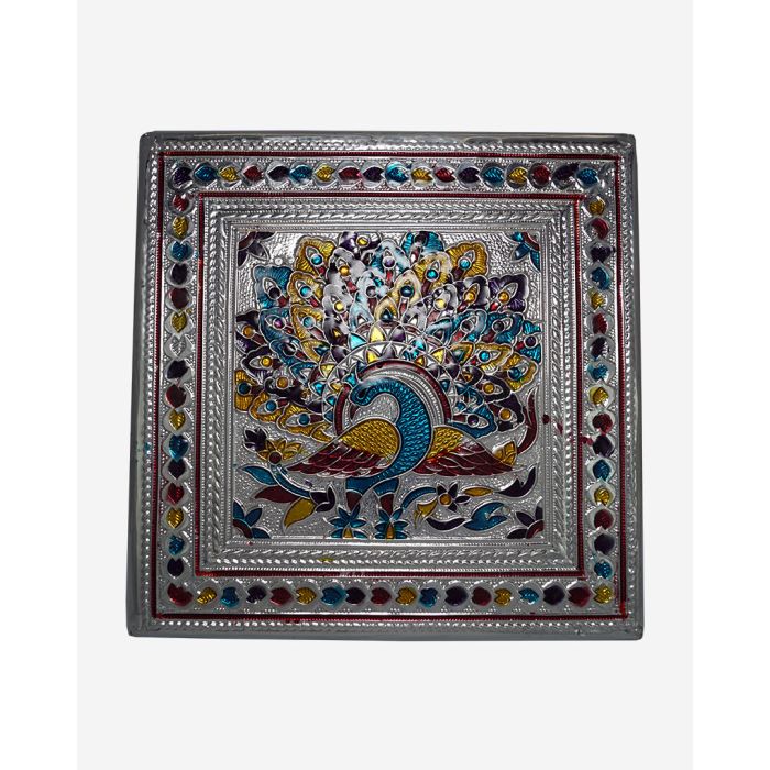 Meenawala Bajoth (Decorative Silver Color platform) (6" x 6") 