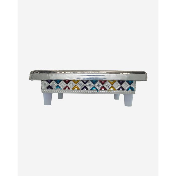 Meenawala Bajoth (Decorative Silver Color platform) (6" x 6") 