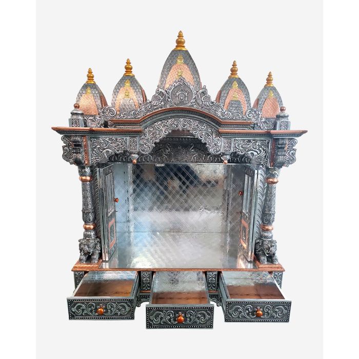 Ghar Mandir (Aluminum & Copper)