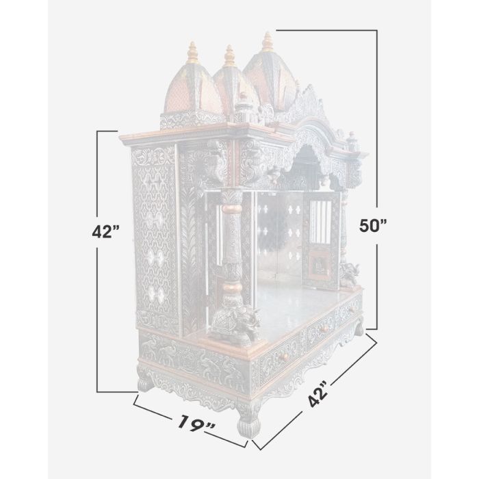 Ghar Mandir (Aluminum & Copper)