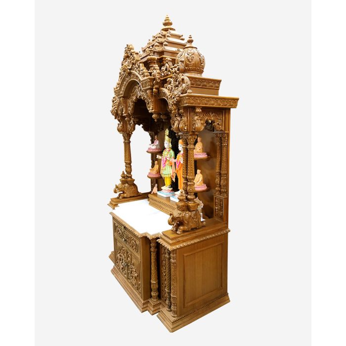Wooden Mandi (Teak) - Natural Polish