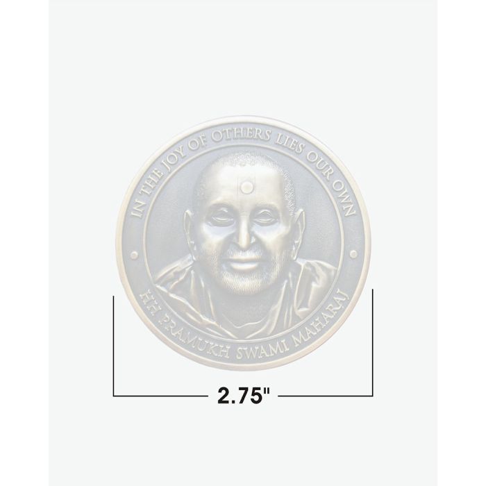 Pramukh Swami Maharaj Shatabdi Coin