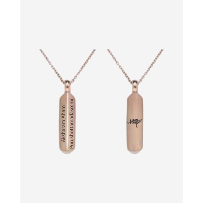Triangle Necklace (Rose Gold)