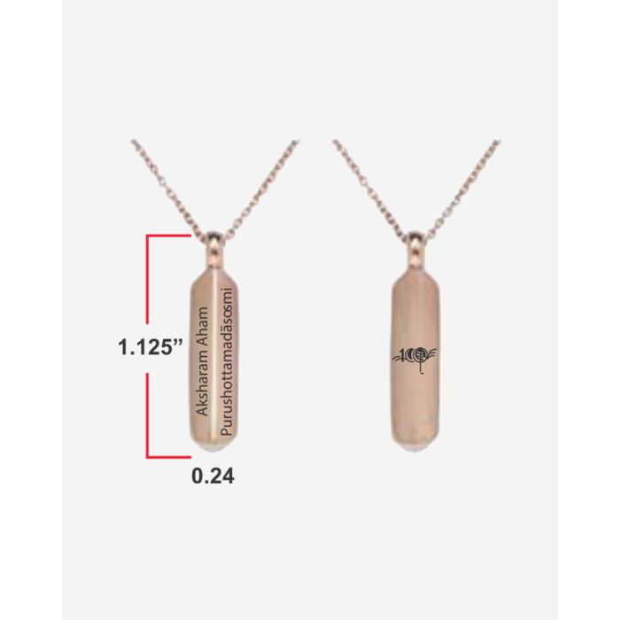 Triangle Necklace (Rose Gold)