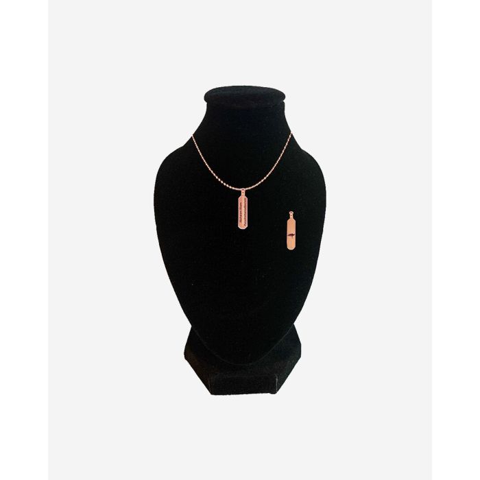 Triangle Necklace (Rose Gold)