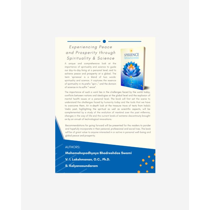 SPIRIENCE - Experiencing Peace and Prosperity through Spirituality and Science