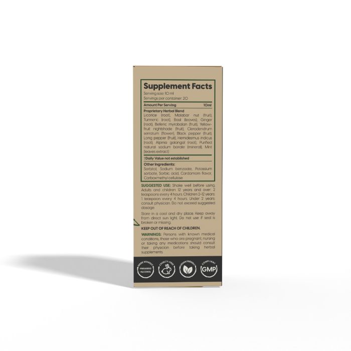 Tulsin Syrup sugar free 200ml - 679360407608
