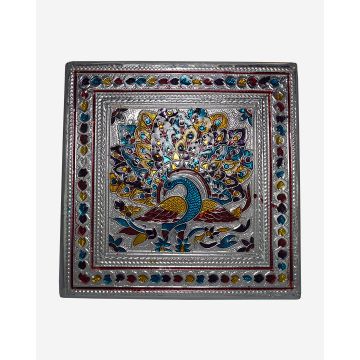 Meenawala Bajoth (Decorative Silver Color platform) (6" x 6") 