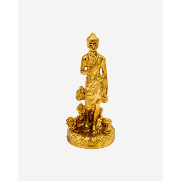 Shree Nilkanth Varni (4" Gold Color)
