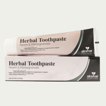 Akshar Neem & Pomegranate toothpaste 150g - 679360411490
