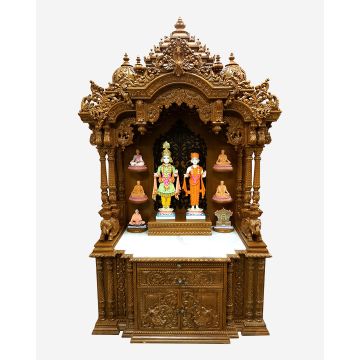 Wooden Mandi (Teak) - Natural Polish