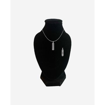 Triangle Necklace (Silver)