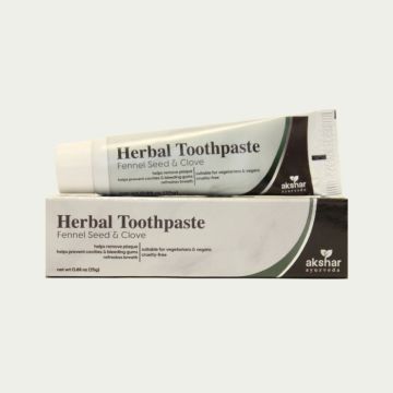 Akshar Fennel Seed & Clove toothpaste 25g - 679360411643