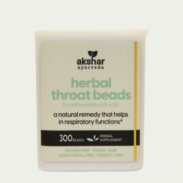 Madhuyeshtyadi Vati (Herbal Throat Beads) – Beads