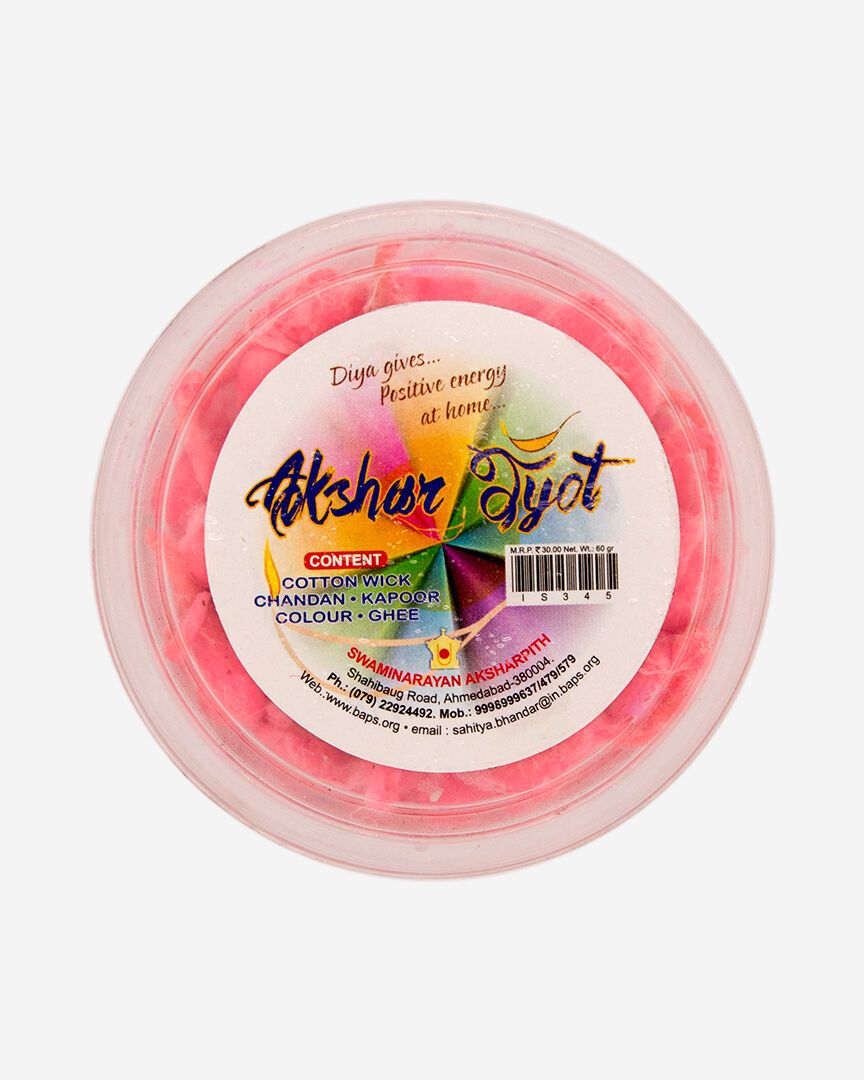 Akshar Jyot (wicks with wax)(60 gms - small size)