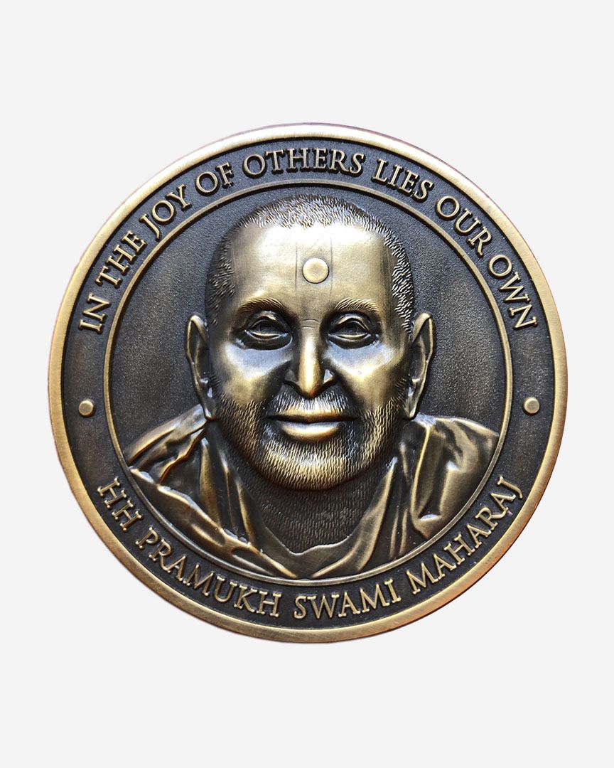 Pramukh Swami Maharaj Shatabdi Coin